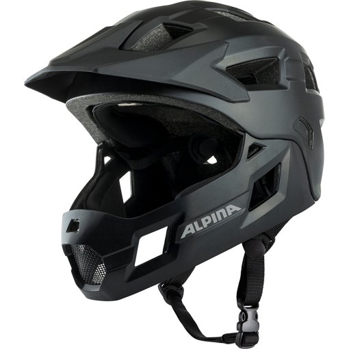 Foto de Alpina Casco Integral Niño - Rupi - black matt