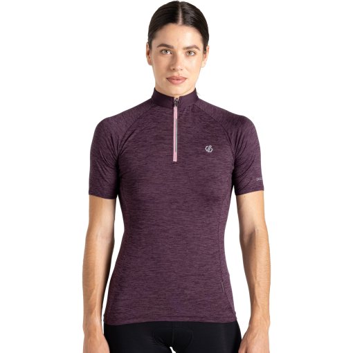 Foto de Dare 2b Maillot Ciclismo Mujer - Pedal To - 14T Deep Plum