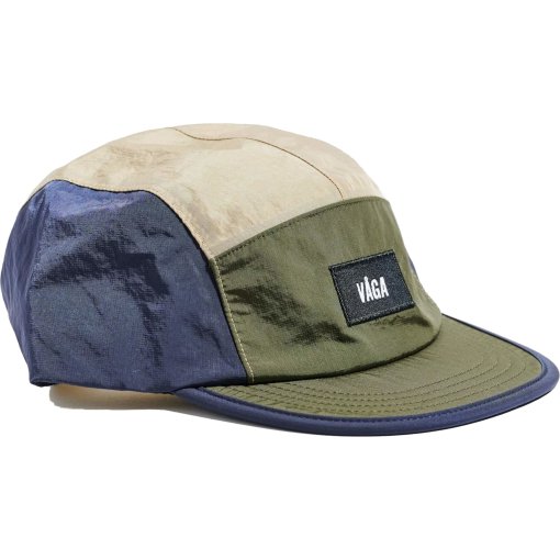 Bild von VÅGA Pacer Laufmütze - Navy Blue / Utility green / Taupe