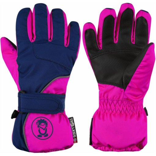 Foto de Trollkids Guantes Niño - Troll - Navy/Magenta