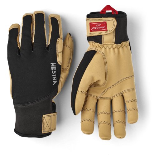 Foto de Hestra Guantes de Outdoor de 5 Dedos - Ergo Grip Tactility - negro
