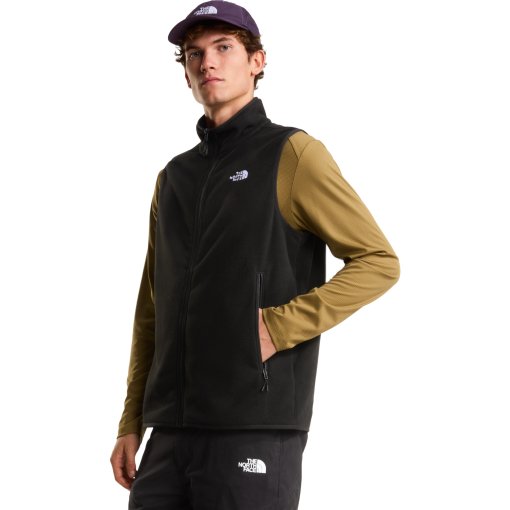 Photo produit de The North Face Glacier Veste polaire sans manches pour hommes - TNF Black