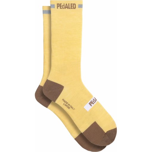 Picture of PEdALED Odyssey Merino Reflective Socks - Light Yellow