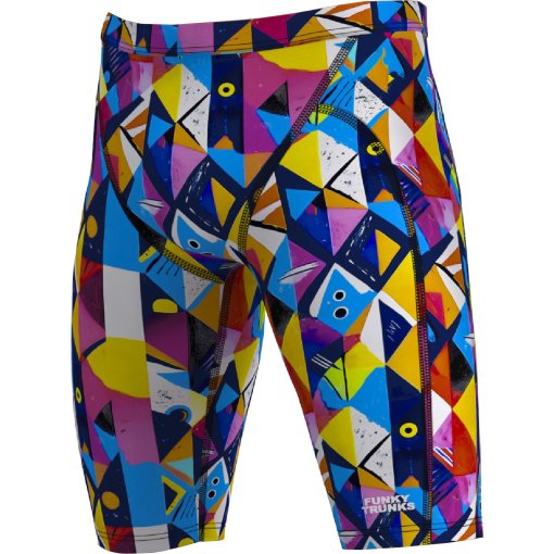 Kuva tuotteesta Funky Trunks Training Eco Uimahousut pojille - Broken Blox
