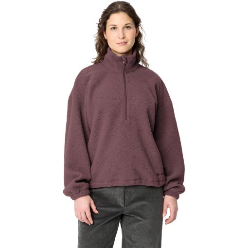 Productfoto van Vaude Najun HZ Fleece-truien voor dames - ruby dusk