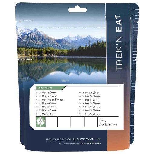 Foto de Trek&#039;N Eat Comida Outdoor - Mac&#039;n Cheese - 140g