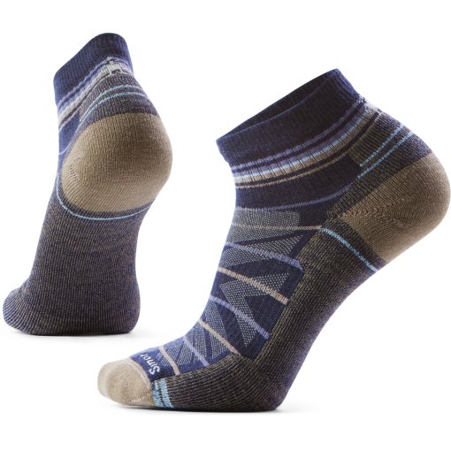Produktbild von SmartWool Light Cushion Pattern Ankle Wandersocken - P43 nightfall blue