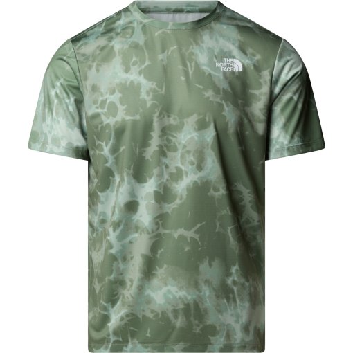 Foto de The North Face Camiseta Hombre - 24/7 Print - Bark Mist Light Refractions Print