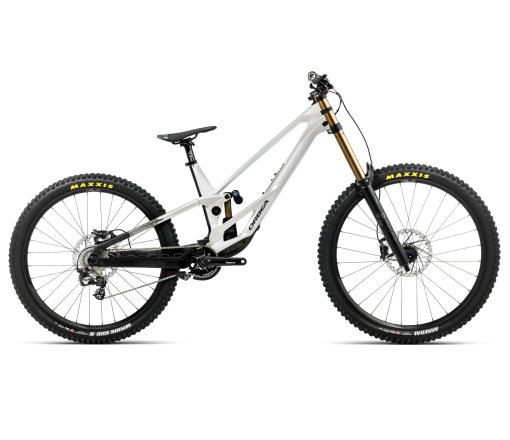 Foto de Orbea RALLON 450 D-LTD - Bicicleta de montaña de carbono de 29/27,5&quot; - 2026 - White Chic - Diamond Black (gloss)