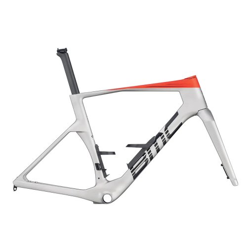 Immagine prodotto da BMC Set Telaio Carbonio - TEAMMACHINE R 01 - 2026 - arctic silver / neon red
