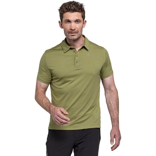Foto de Schöffel Polo Camiseta Hombre - Tauron CIRC - solid olive 4605