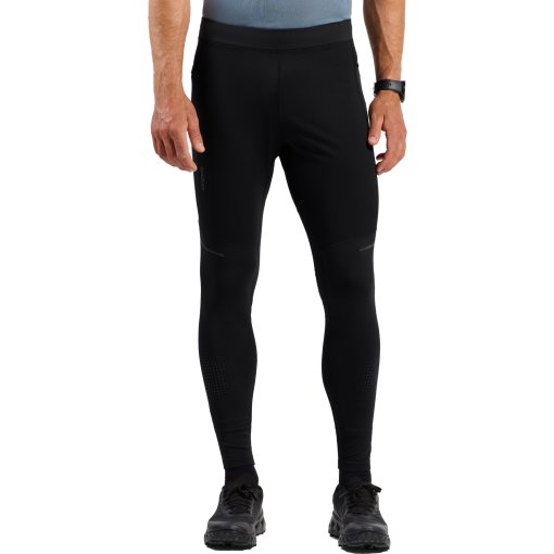Billede af Odlo Zeroweight Warm Reflective Løbetights for herrer - black