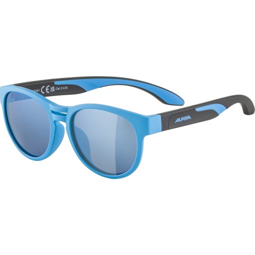 Foto de Alpina Jola Gafas Niños - blue-black matt/mirror blue