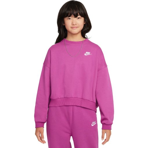 Foto de Nike Jersey Niños - Sportswear Club Fleece - hot fuchsia/white FZ9244-518
