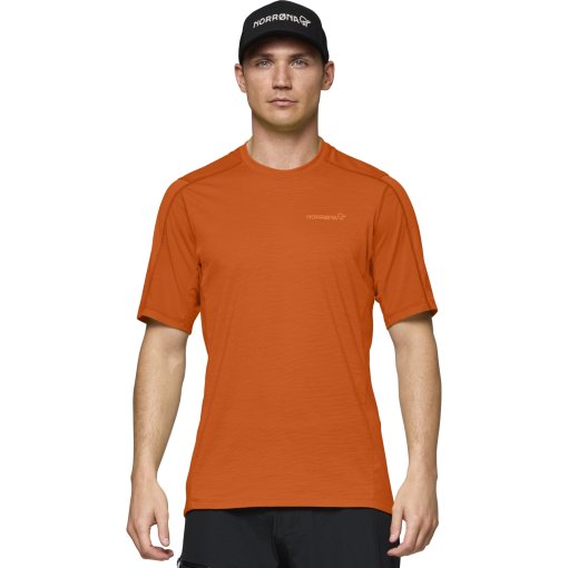 Foto de Norrona Camiseta Hombre - falketind equaliserUll - Gold Flame