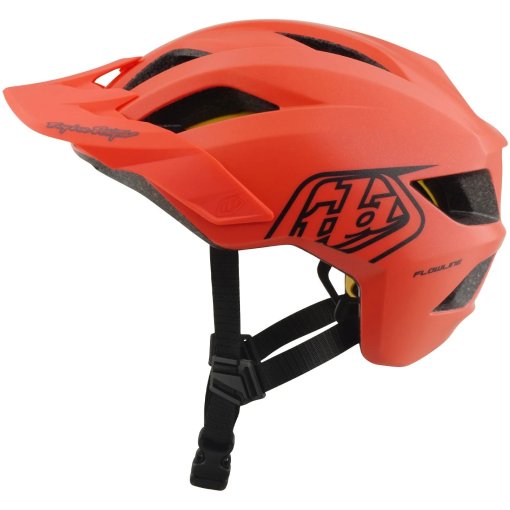 Foto de Troy Lee Designs Casco Niños - Flowline MIPS - Point Coral/Charcoal