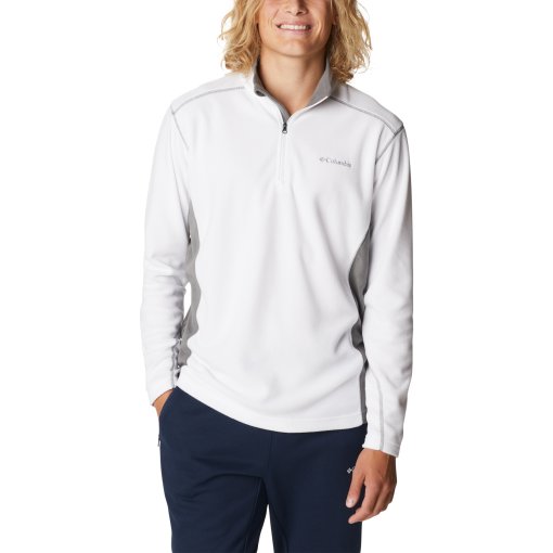 Immagine prodotto da Columbia Maglia a Maniche Lunghe Uomo - Klamath Range II Half Zip - White/City Grey