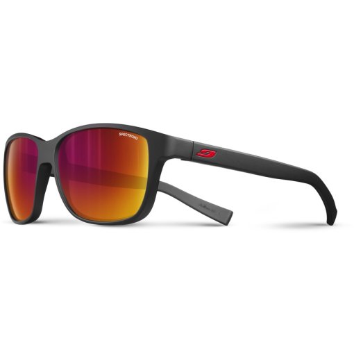 Zdjęcie: Julbo Powell Okulary przeciwsłoneczne - Black/Red - Multilayer Red Spectron 3