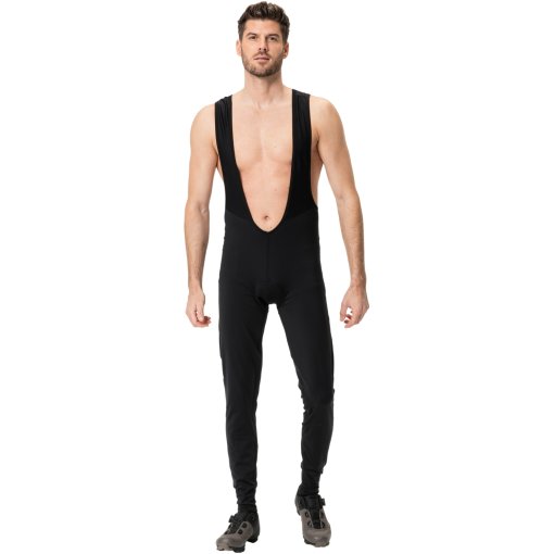 Photo produit de Vaude Cuissard à Bretelles Cycliste - Matera Warm - noir