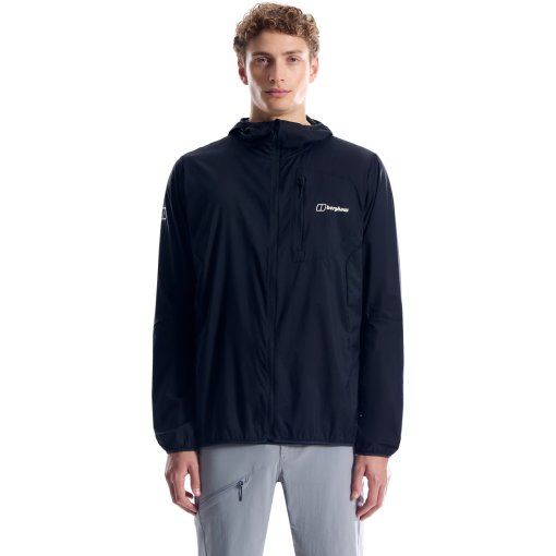 Picture of Berghaus Pendower Wind Jacket Men - Jet Black