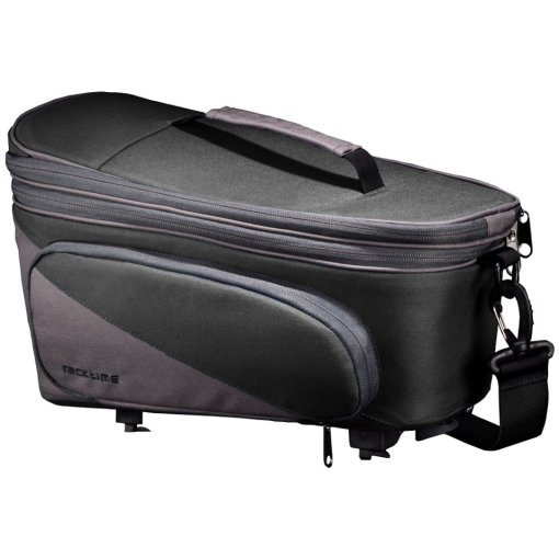 Foto de Racktime Talis Plus Rack Top Bag 8L+7L - Carbon Black | Stone Grey
