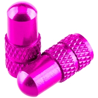 Produktbild von Deity Components Presta Ventilkappen - pink