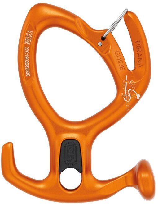 Photo produit de Petzl Descendeur - Pirana Guide Abseilgerät - orange