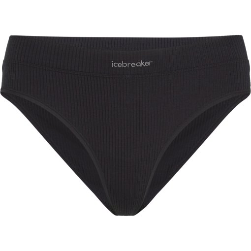 Produktbild von Icebreaker Merino Rib Lotus Hipster Damen - Schwarz