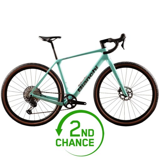 Picture of Bianchi ARCADEX PRO - Carbon Gravel Bike - 2026 - CK16 / green water matt  - 2nd Choice
