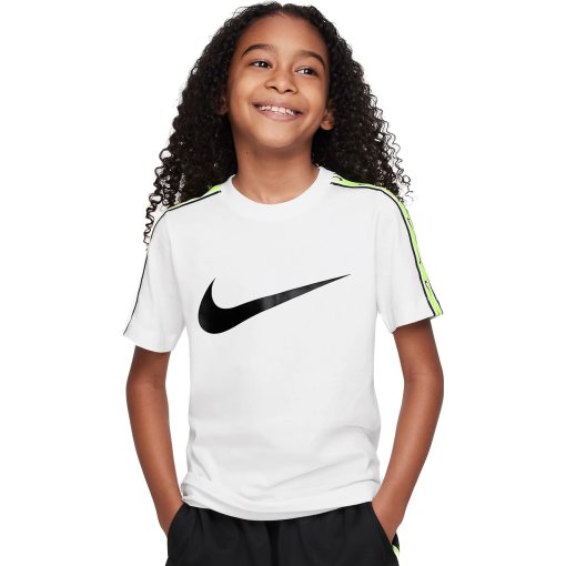 Foto de Nike Camiseta Niños - Sportswear Repeat - summit white/summit white/black DZ5628-122