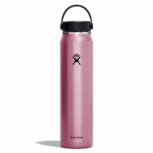 Foto de Hydro Flask Botella Térmica - 40 oz Lightweight Wide Mouth Trail Series + Tapa Wide Flex Cap B - 1182 ml - Tourmaline