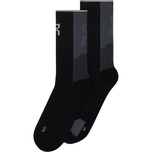 Immagine prodotto da On Calzettoni Running - Performance Run Sock High Unisex - Black | Eclipse