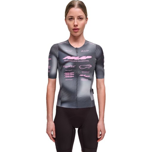 Foto de MAAP Beta II Pro Aero Maillot de manga corta pour femme - steel
