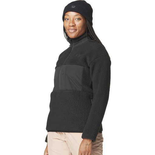 Produktbild von Picture Naatil 1/4 Fleecepullover Damen - Schwarz