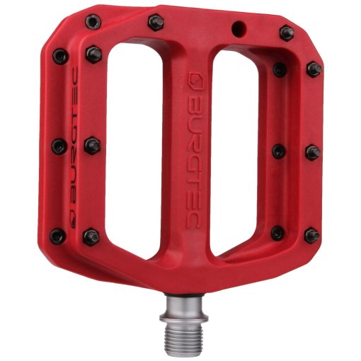 Immagine prodotto da Burgtec Pedali Flat - Mk4 Composite - race red