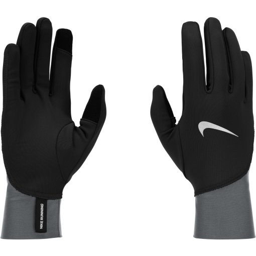 Foto de Nike Guantes Running Hombre - M Pacer Midweight - black/smoke grey/silver 018