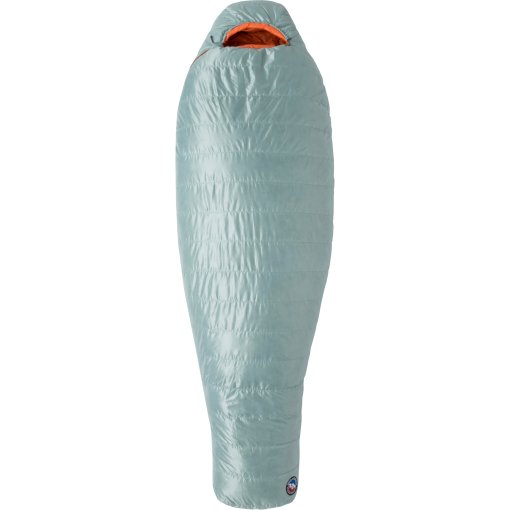 Billede af Big Agnes Greystone 30° Sleeping Bag Women - Regular - Zip right - blue surf/nasturtium