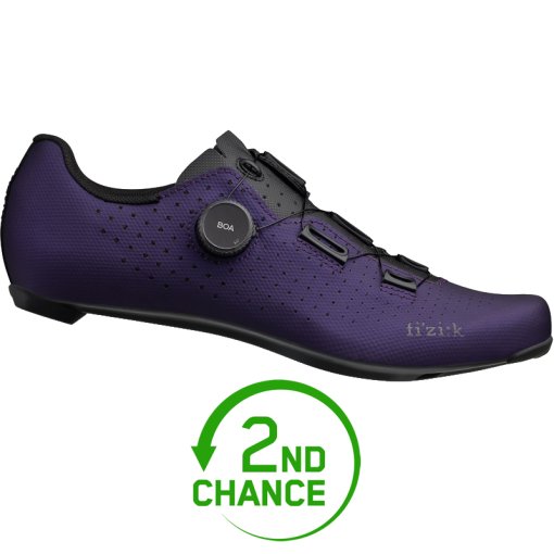 Produktbild von Fizik Tempo Decos Carbon Rennradschuhe Unisex - aubergine-schwarz - B-Ware