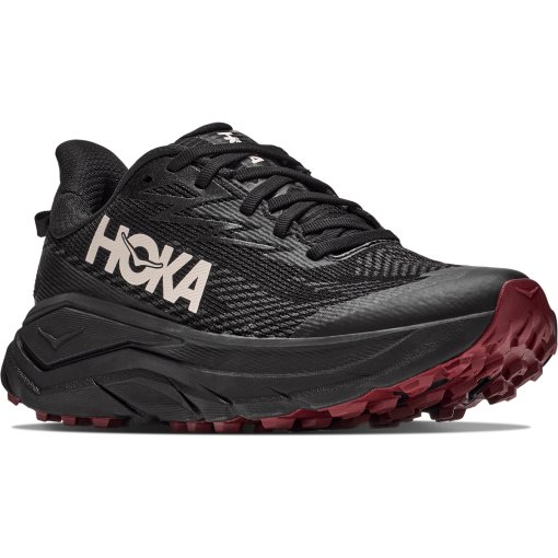 Picture of Hoka Challenger 8 GTX Shoes Women - black / varsity burgundy