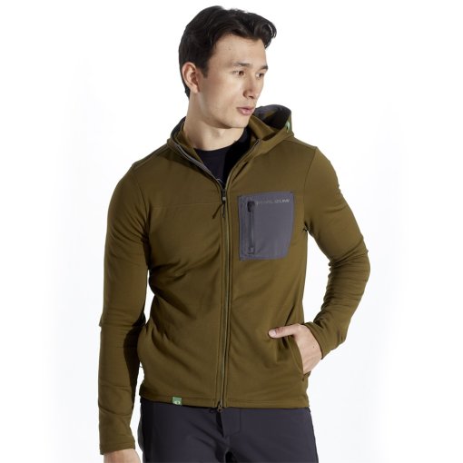 Foto de PEARL iZUMi Maillot Hombre - Summit Hooded Thermal 19122105 - dark olive/phantom - H3B