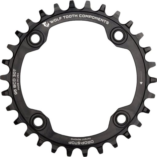Immagine prodotto da Wolf Tooth Single Chainring 96mm for Shimano M782/M672/M622/M612 - Drop Stop - black