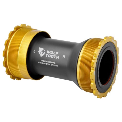 Photo produit de Wolf Tooth Boîtier de Pédalier - Internal | T47-85.5/92-30 - or
