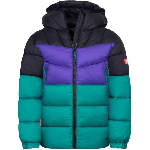Foto de Trollkids Chaqueta Niño - Kirkenes - Dark Cyan/Black