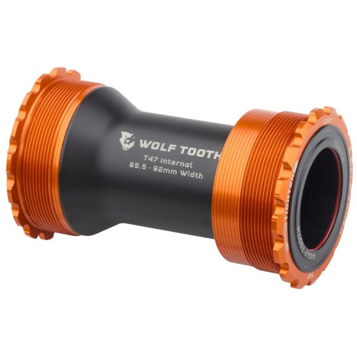 Foto de Wolf Tooth Pedalier - Internal | T47-85.5/92-30 - naranja