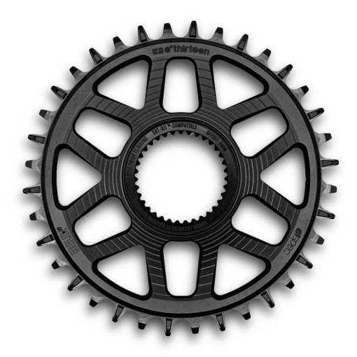 Kuva tuotteesta e*thirteen Helix Race e*spec Direct Mount eturatas - DJI Avinox | 8mm Offset - black