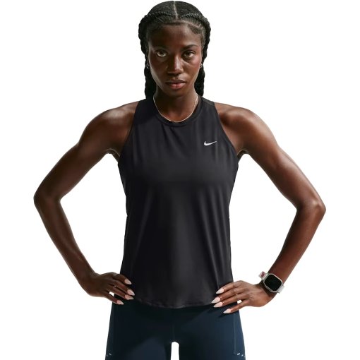 Picture of Nike Swift Dri-FIT Running Top Women - black/reflective silver IU1033-010
