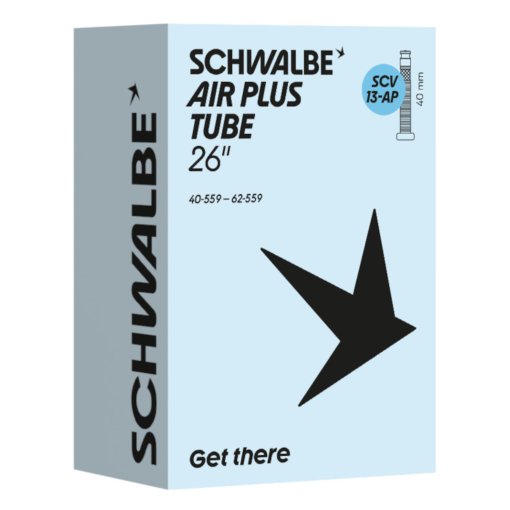 Picture of Schwalbe Air Plus Inner Tube - No. 13-AP | 26&quot; - 40/62-559 | SCV 40mm (Clik Valve)
