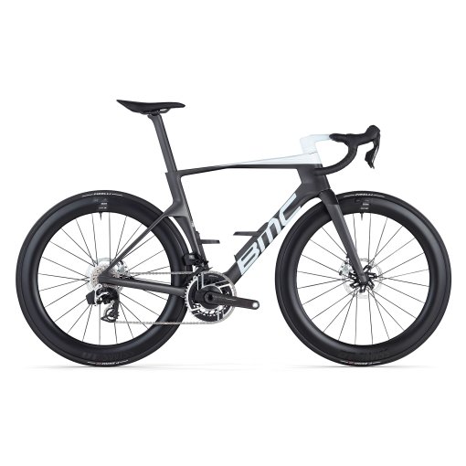 Produktbild von BMC TEAMMACHINE R 01 ONE - Carbon Rennrad - 2024 - carbon black / cool white