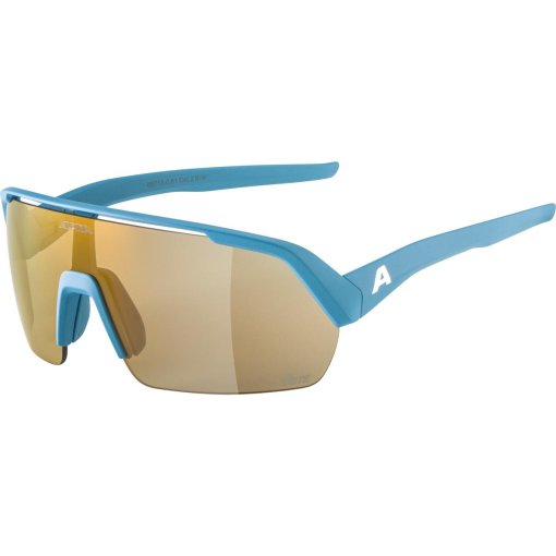 Foto de Alpina Gafas - Turbo HR Q-Lite - smoke-blue matt/mirror gold