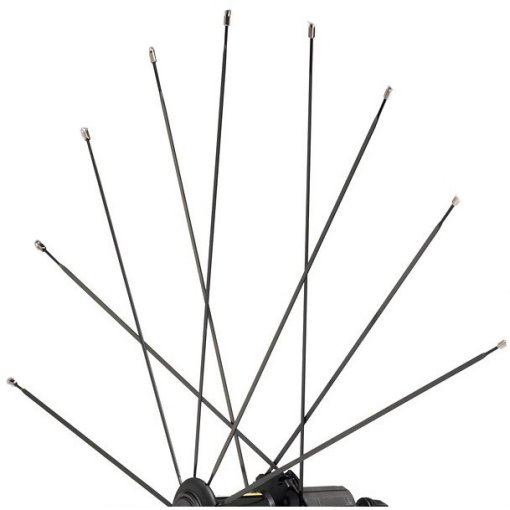 Immagine prodotto da Mavic Spokes 276mm for Crossride UB 2008/2011 Rear Wheels - Drive Side (10 Pieces) - 99607001 - black